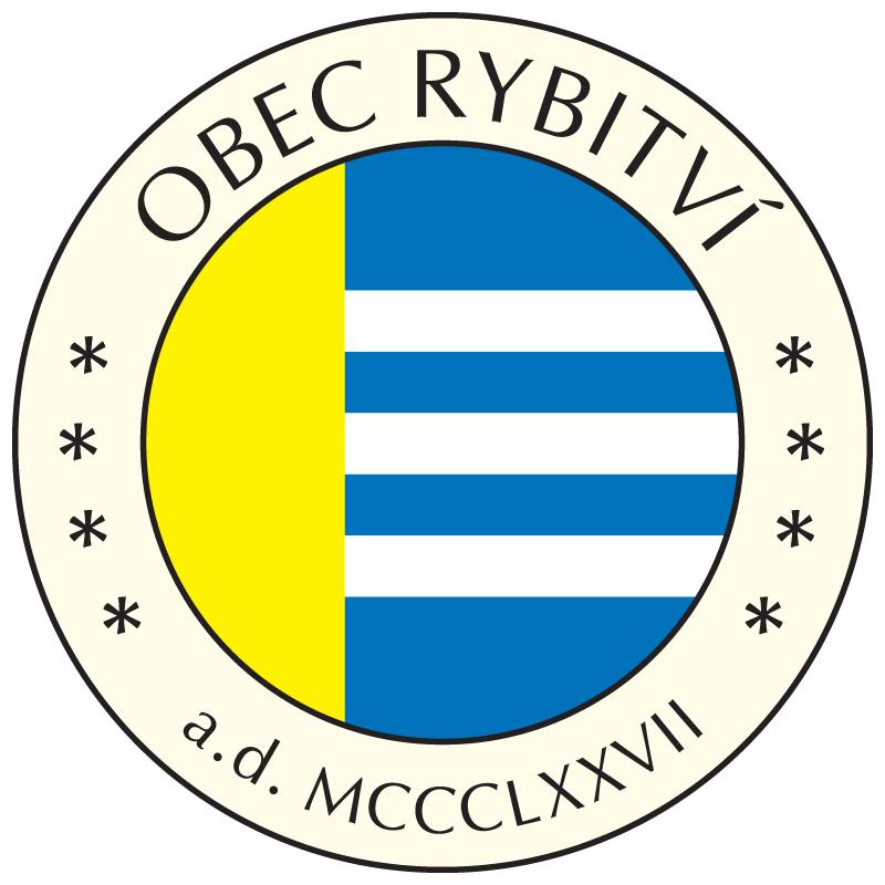 Znak obce Rybitví